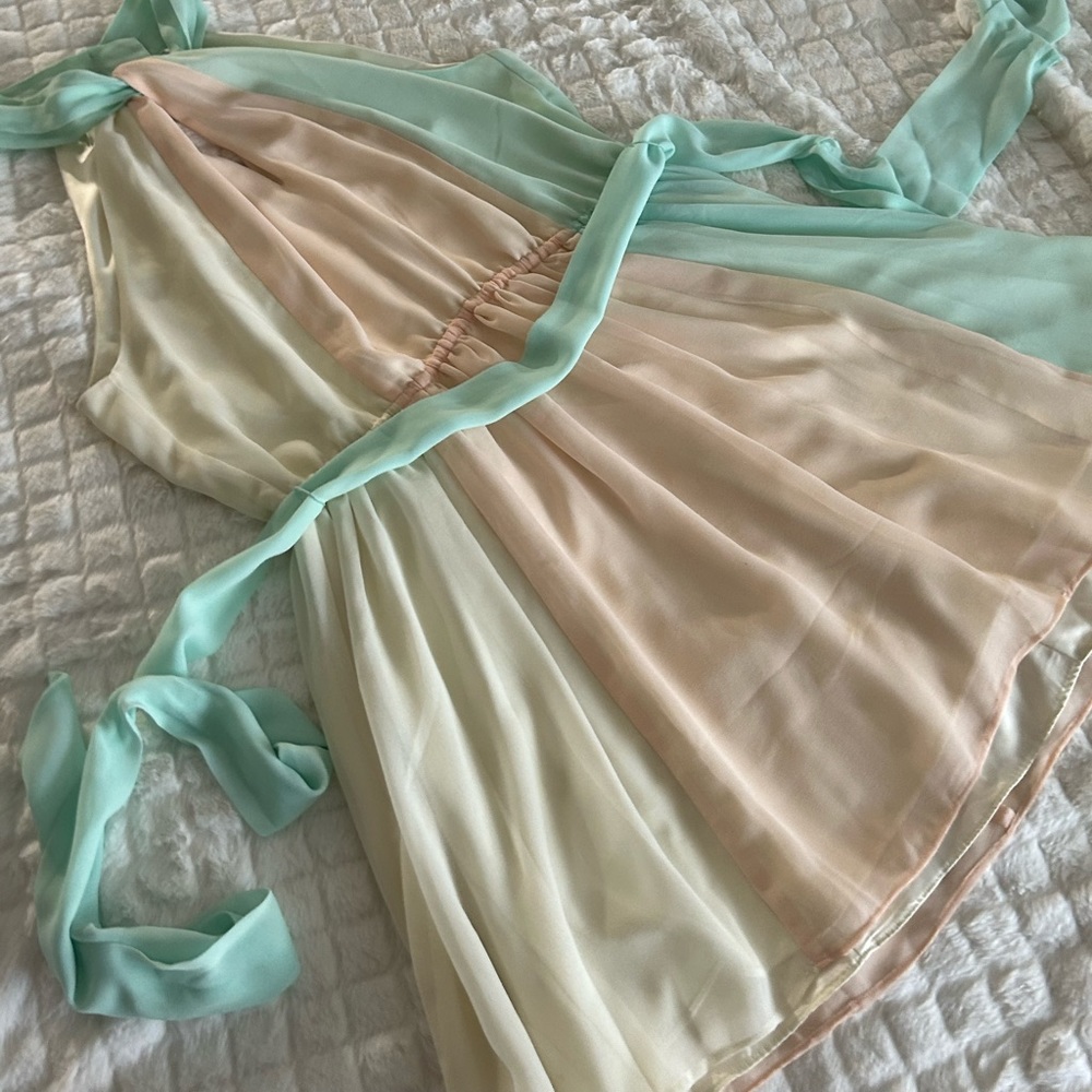 Victoria’s Secret multi-color pastel dress